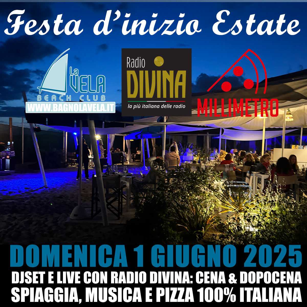 1 giugno 2025 festa radio divina