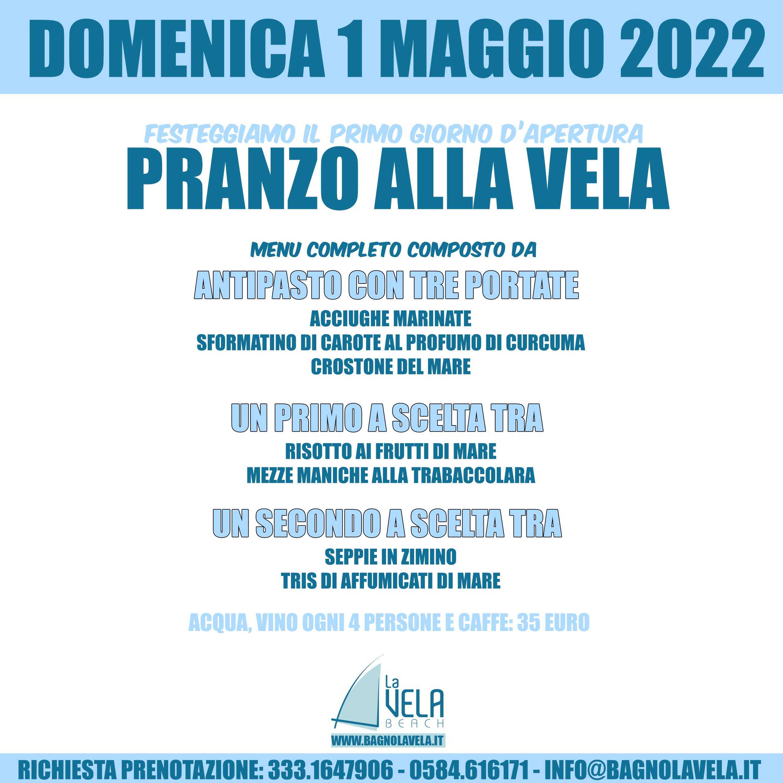 1 maggio apertura 2022