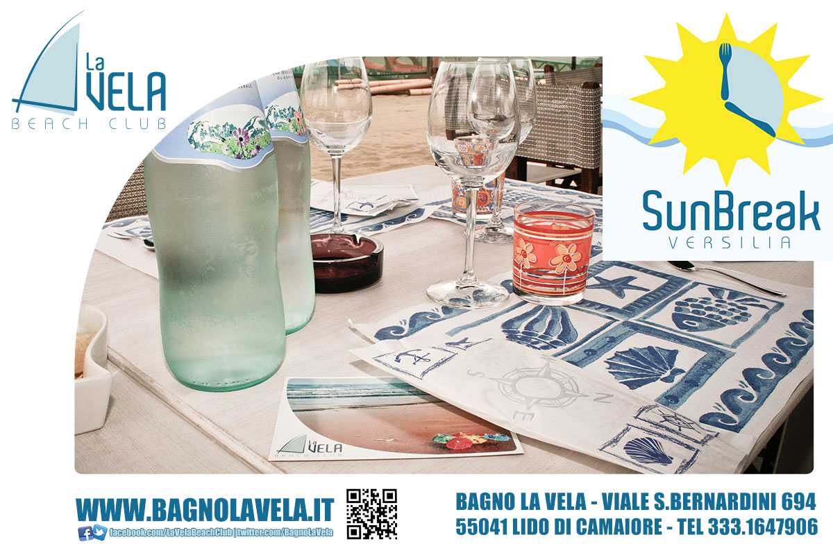 pausa pranzo spiaggia versilia