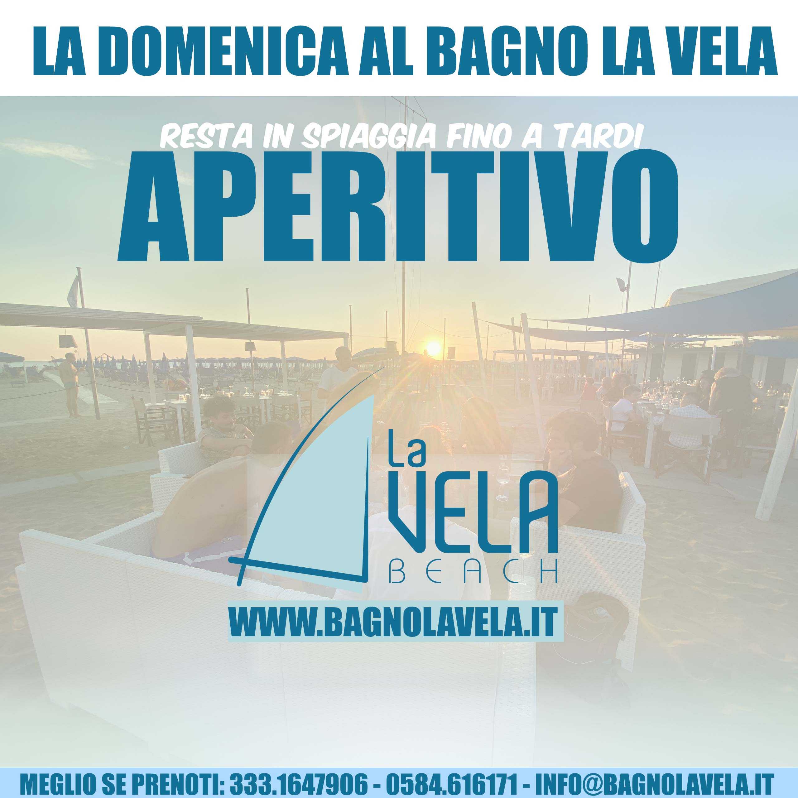 aperitivo domenica spiaggia