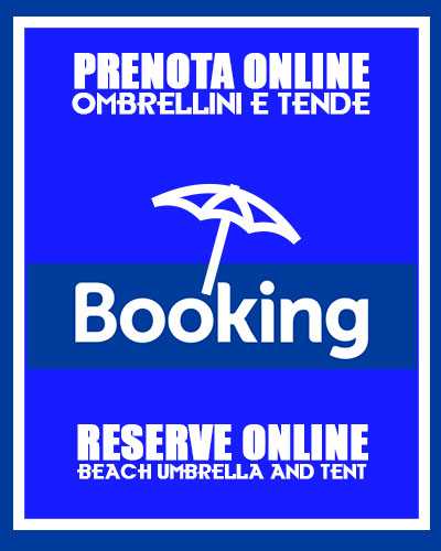 booking online umbrella tent versilia
