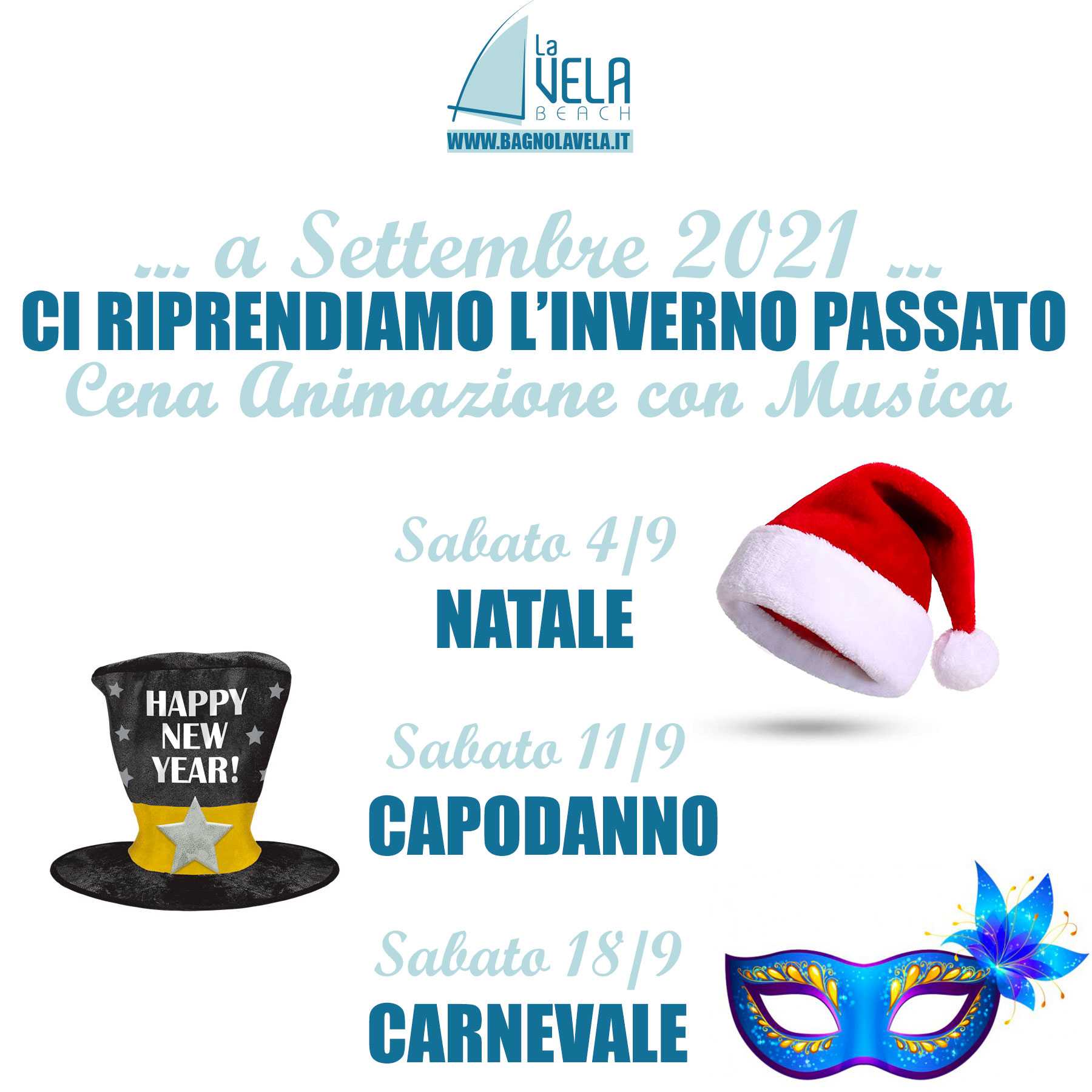 cene settembre 2021 vela