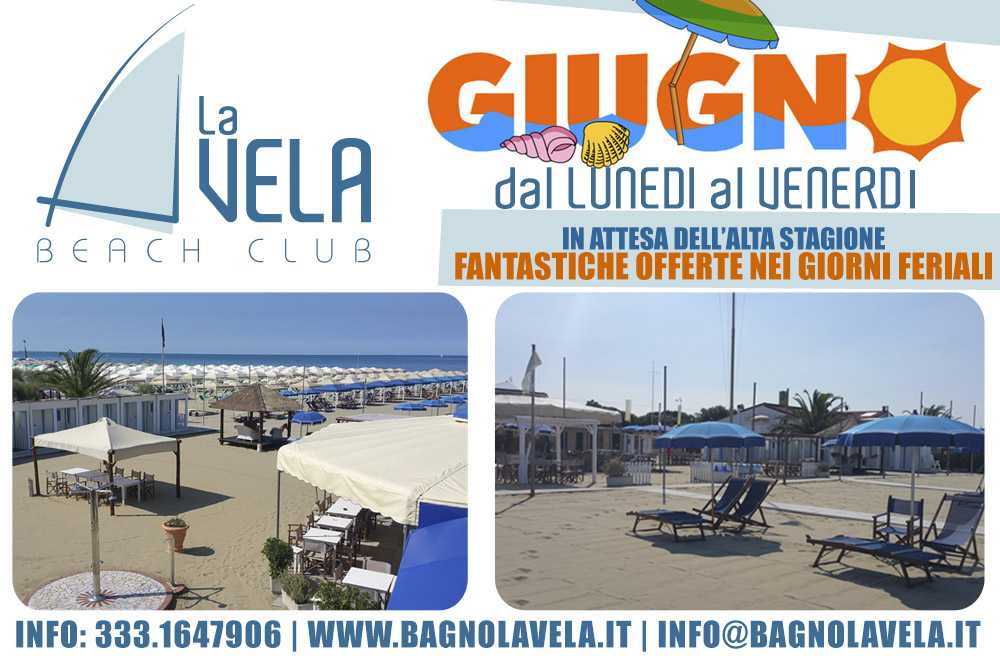 Giugno a Lido di camaiore