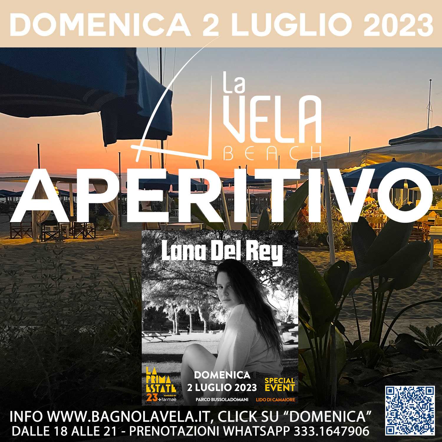 lana del Ray camaiore 2023