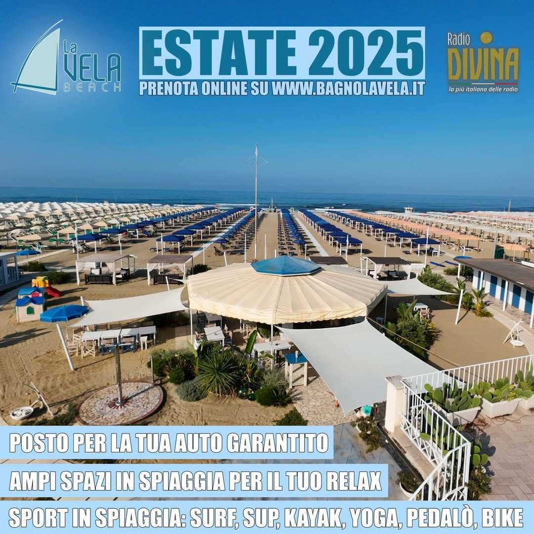 radio divina versilia spiaggia mare