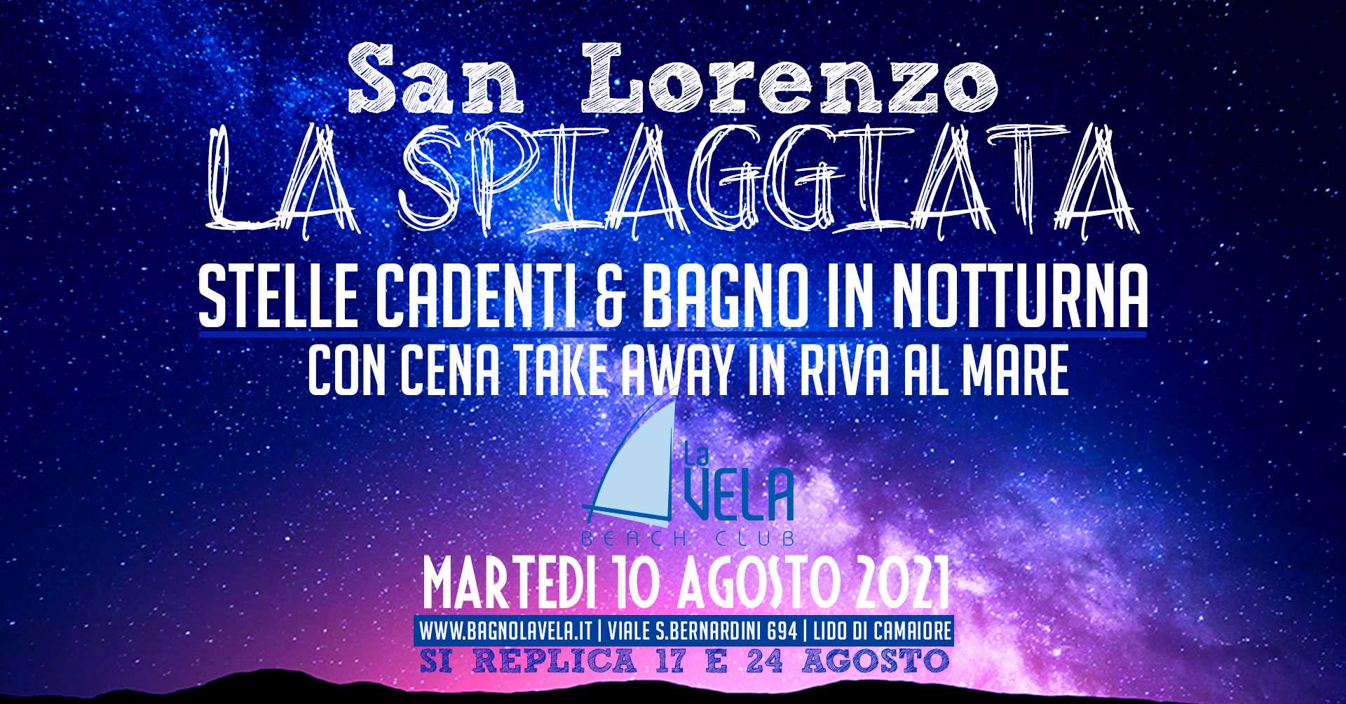 spiaggiata 2021 versilia