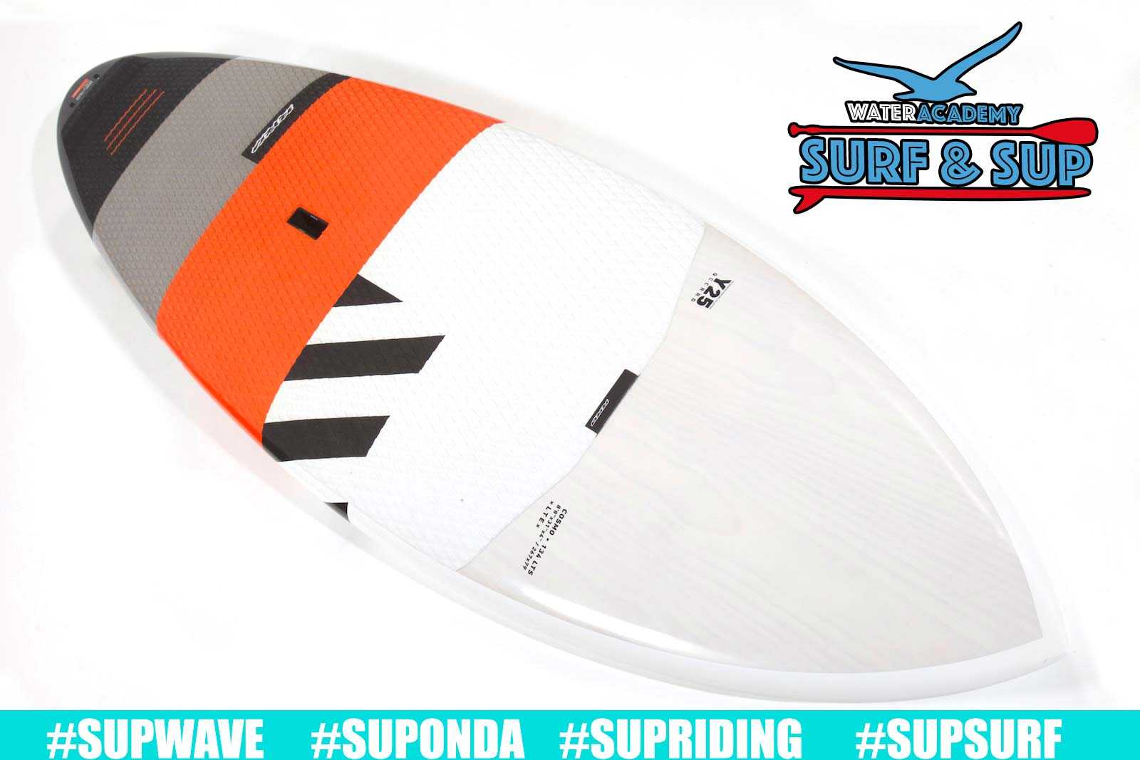 Sup surf riding wave versilia camaiore