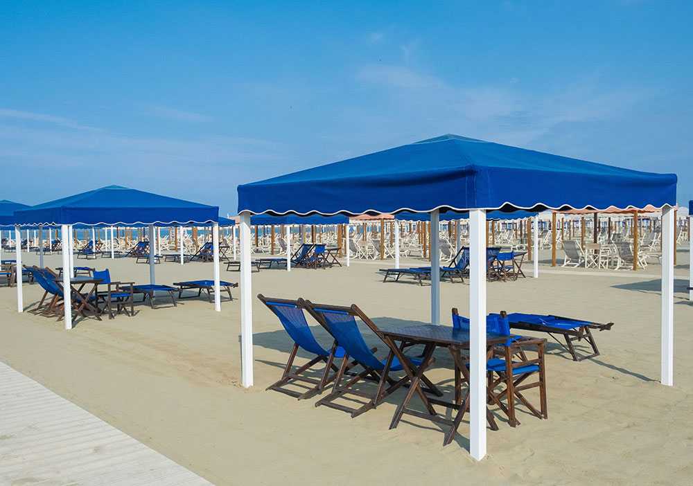 tent beach ombrella service