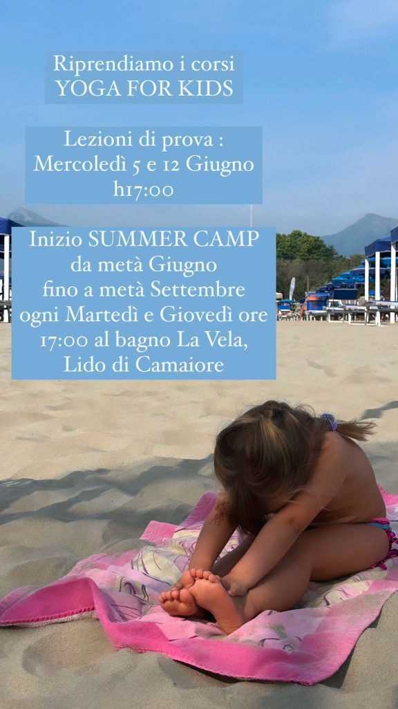 yoga kids versilia camaiore