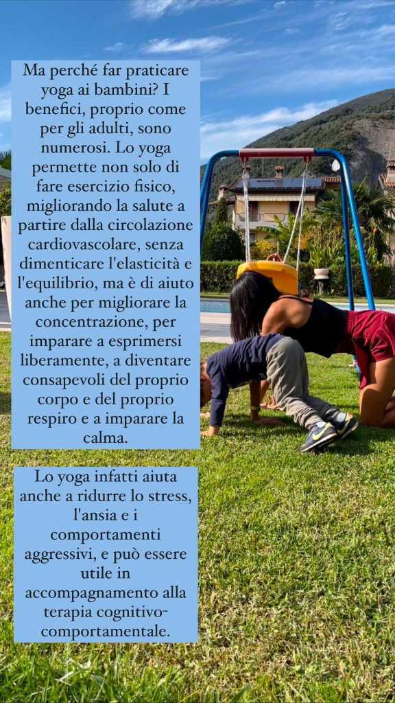 yoga kids versilia camaiore bambini