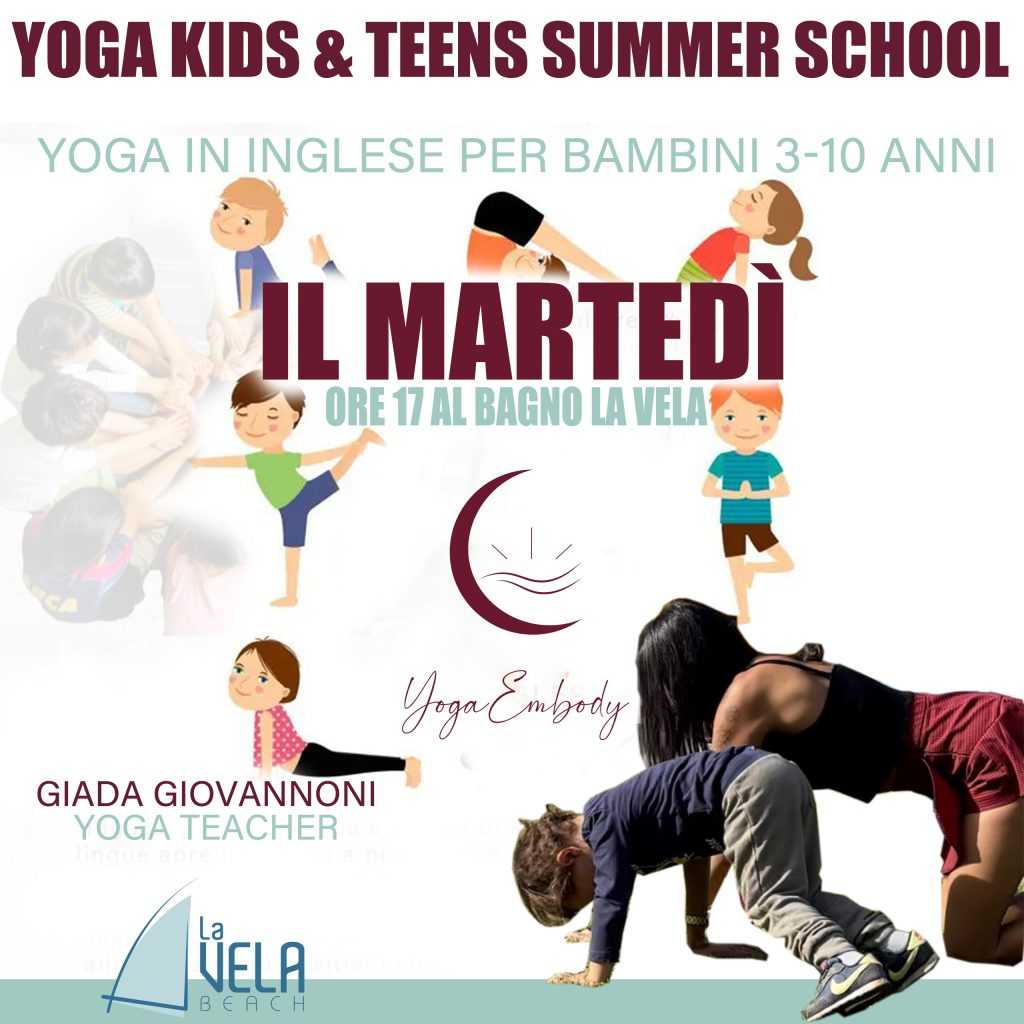yoga kids versilia 2025