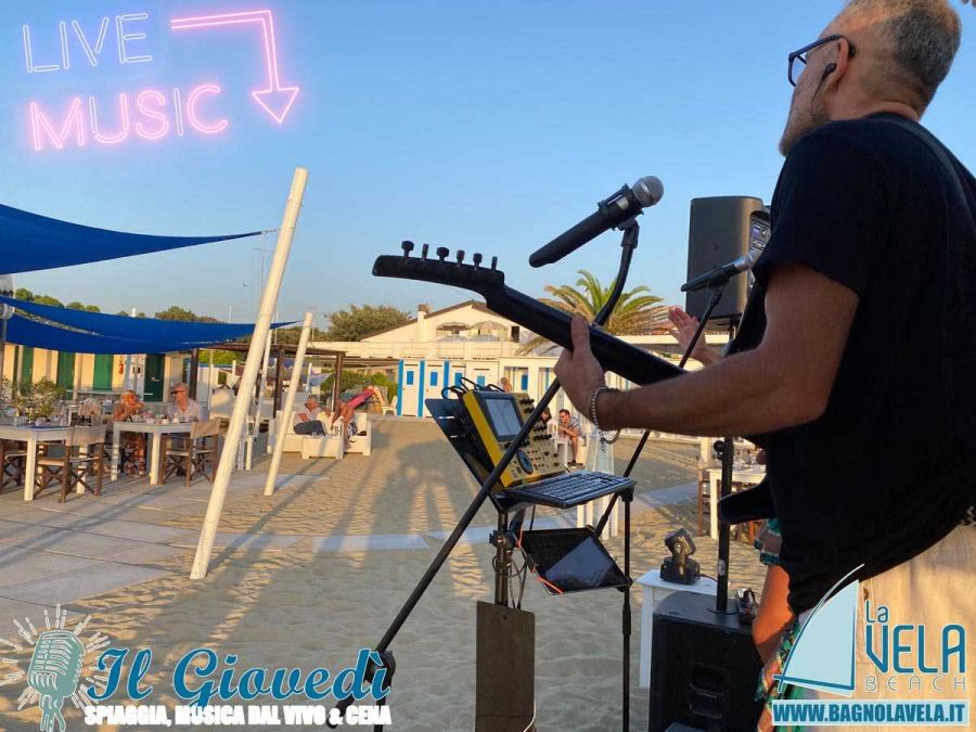 musica live versilia spiaggia vivo