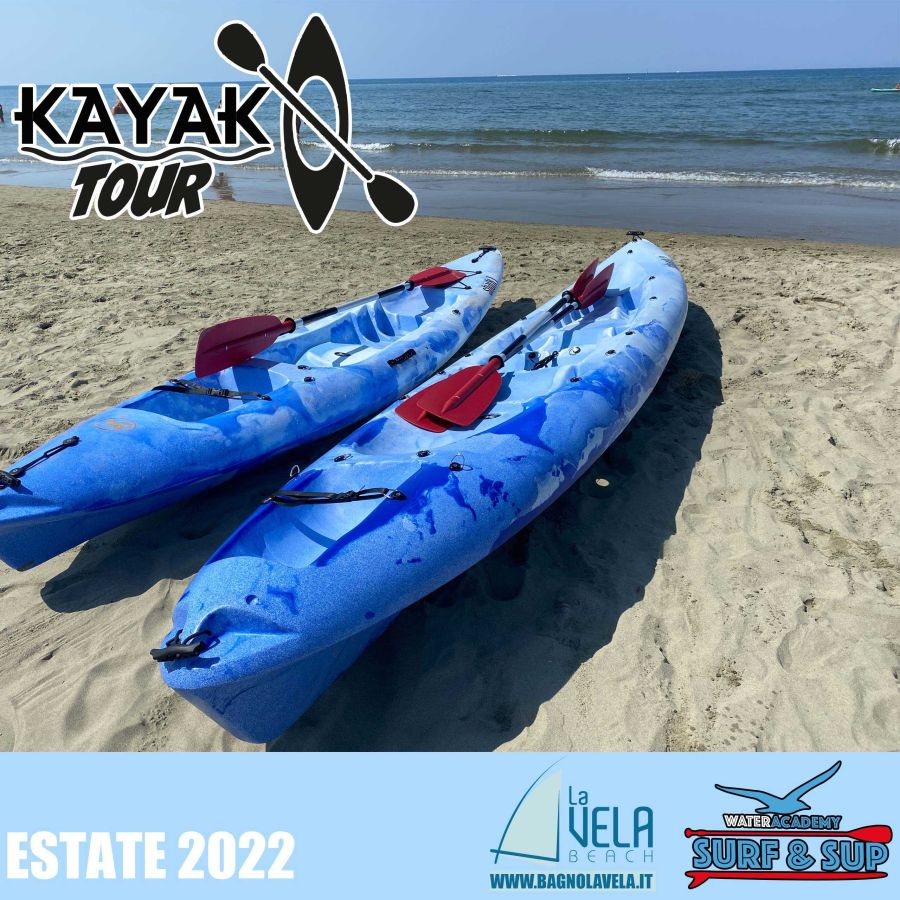 kayak tour versilia escursioni camaiore