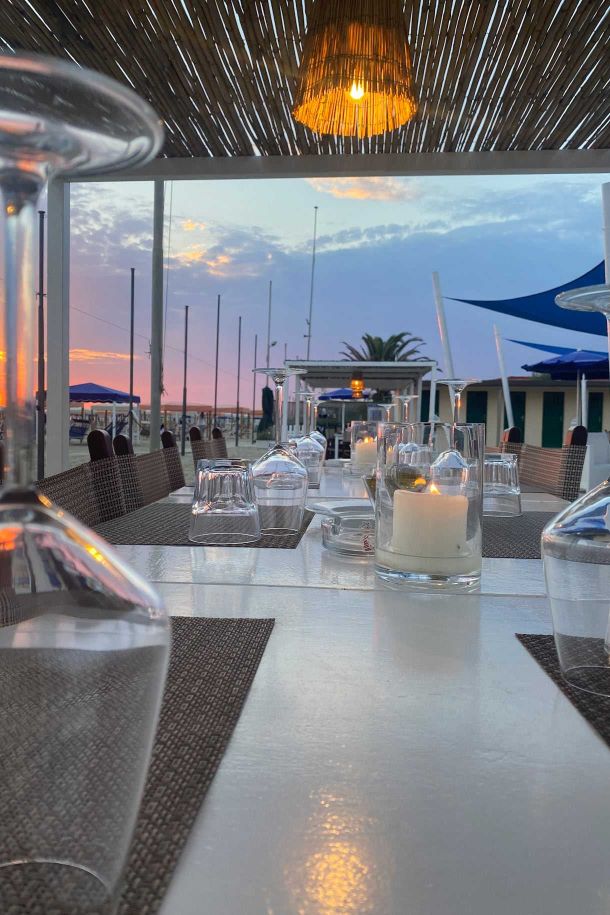 cena spiaggia versilia camaiore