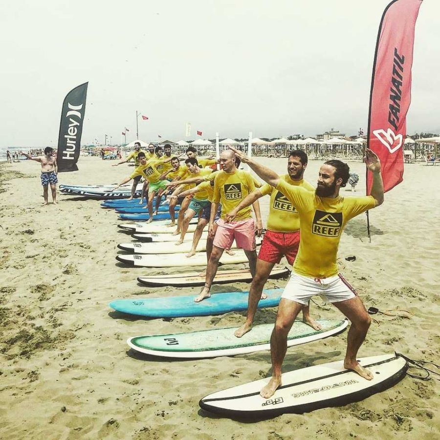 addio celibato versilia spiaggia sport